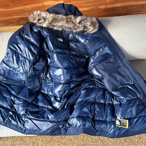 The North Face 💅❄️ Arctic Women's Summit Navy 600 Down Parka Coat Plus 2X 3X - Picture 11 of 16